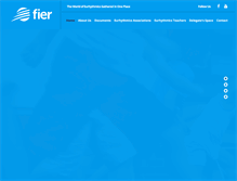 Tablet Screenshot of fier.com